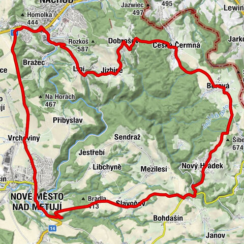 svatý Jan Křtitel - Navštívení Panny Marie - Kaple Panny Marie Lurdské - Kaple svatého Václava