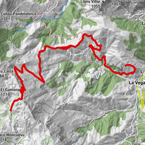 El Curuxeo - L' Ará - Casa Chus - Angliru