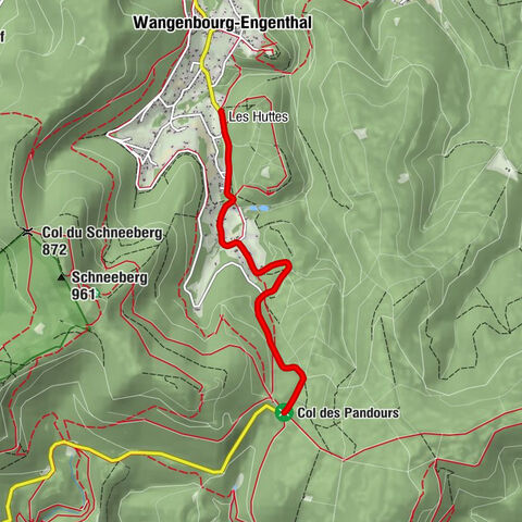 Col'Attitude Col des Pandours (from Wangenbourg - Engenthal)