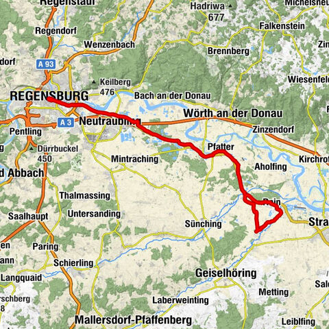 Radldorf (Niederbay) - Gasthaus Gschwind - St. Martin - St. Leonhard