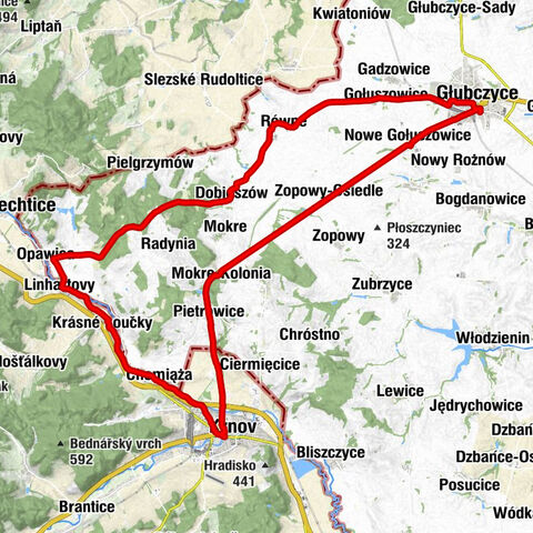 Głubczyce - Kaplica zabytkowa - Kościół parafialny pw. Świętych Apostołów Piotra i Pawła - Kościół pw. Niepokalanego Poczęcia NMP