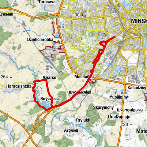 Грушаўка - Суши Весла - Малітоўны дом хрысціян веры евангельскай «Ласка Божая» - Мінск