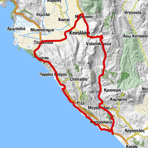 Δήμος Πρέβεζας - Άγιος Αθανάσιος - Αγία Τριάδα - Ταβέρνα Μπάρμπα-Θωμάς