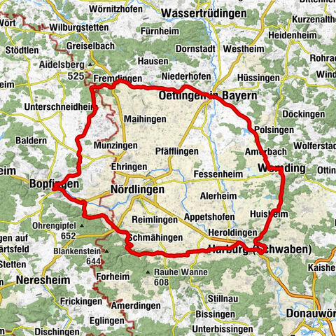 Bopfingen - St. Martin - Mariä Himmelfahrt - St. Vitus