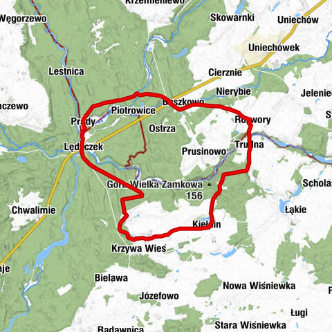 powiat złotowski - Dawnica - Lędyczek - Kościół pw. Świętych Apostołów Piotra i Pawła