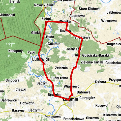 Żuromin - Osiedle Zacisze - Lubowidz - Kościół pw. Świętego Andrzeja Apostoła