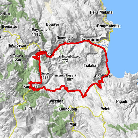 κ. Λεωνιδίου - Ταβέρνα η Μοριά - Agioi Anargyroi - κ. Κοσμά