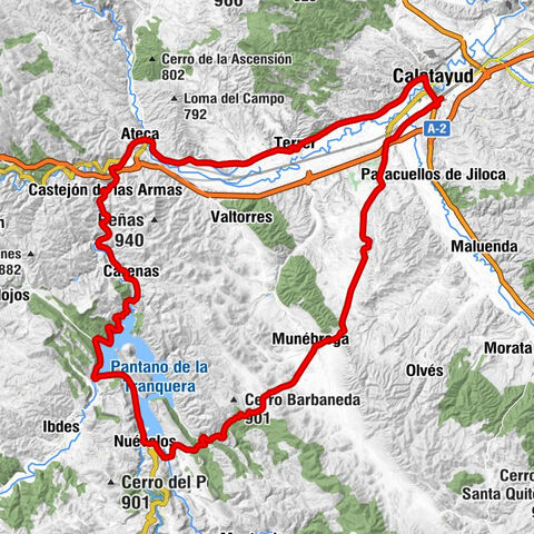 Calatayud - Munébrega - Nuévalos