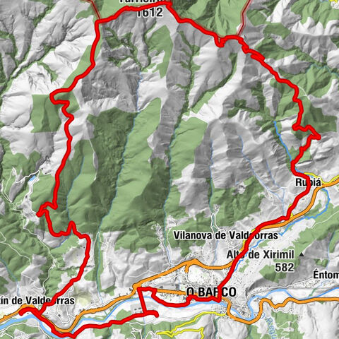 Vilamartín de Valdeorras - Pena das Currelizas - Igrexa de San Mauro