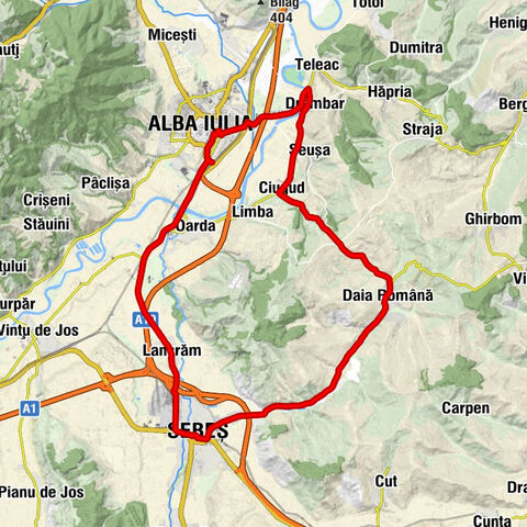 Alba Iulia - Biserica Greco-Catolică - Biserica Evanghelică C.A. - Biserica Ortodoxă Partos