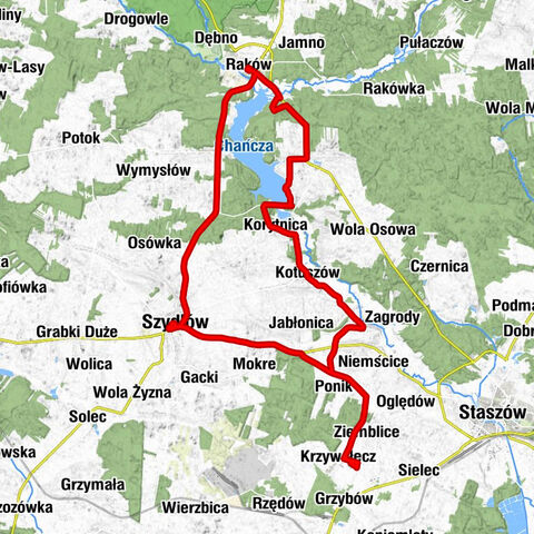 Stara Wieś - Kościół pw. Wniebowzięcia Najświętszej Maryi Panny i Świętego Augustyna Biskupa - Kościół pw. św. Anny - Szydłów