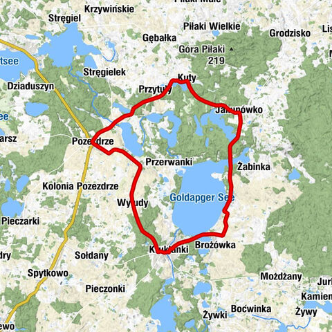 Kruklanki - Cerkiew Prawosławna Św. Dymitra - Jeziorowskie - Kościół pw. Świętego Maksymiliana Kolbego
