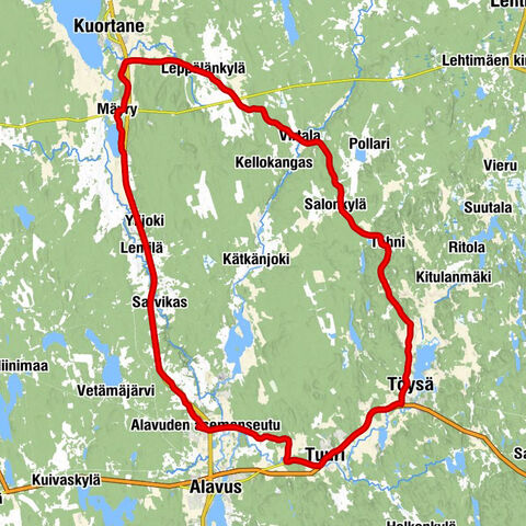 Alavus - Hemminki - Tuuri - Töysä