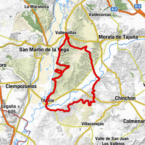 Vallequillas Sur - Vallequillas - Jara Baja - Valbosque