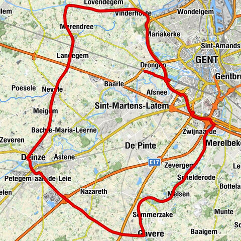 Drongen - Gent - Deinze - Gavere
