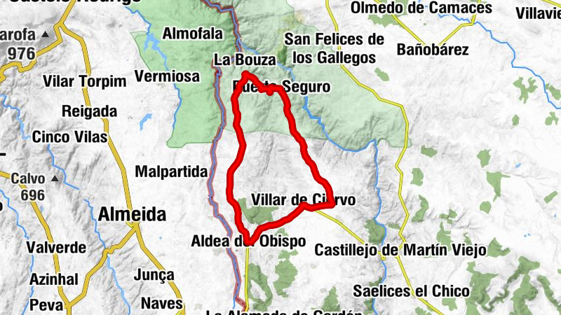 Villar de Ciervo - Ermita del Humilladero - Ermita del Nazareno - Iglesia de San Agustín
