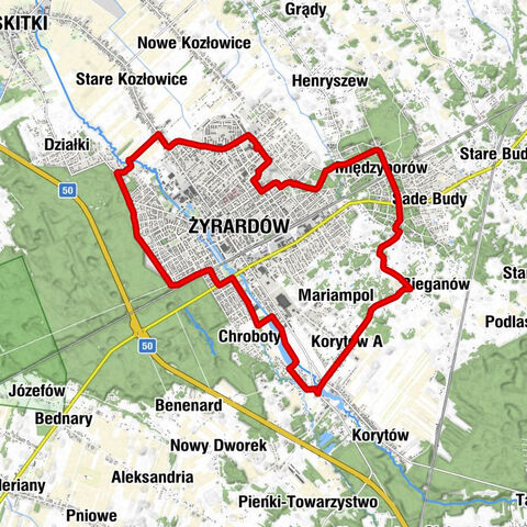 Żyrardów - Kościół pw. Przemienienia Pańskiego - Osiedle Teklin