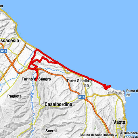 Torino di Sangro - Costa Verde - Mare Blu - Punta Aderci