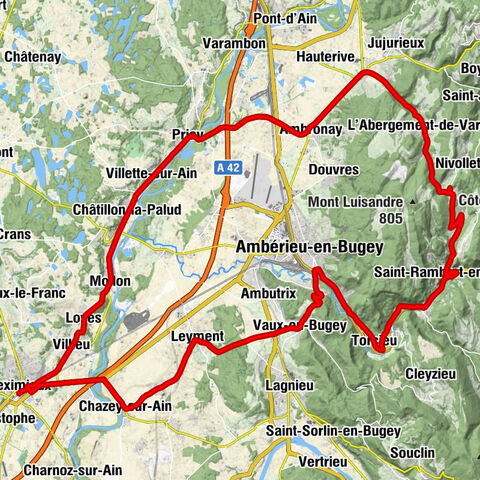 Meximieux-Pérouges - Église Saint-Jean-Baptiste - Église Saint-Martin - Église Sainte-Madeleine