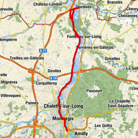 Dordives - Église Saint-Germain - Chalette-sur-Loing - Montargis