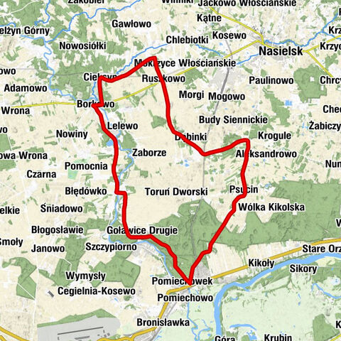 Cieksyn - Cieksynek - Borkowo - Kościół pw. Świętej Doroty