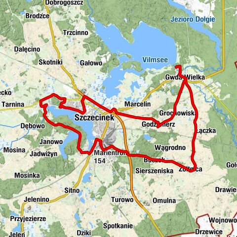 Bagicz - Kościół pw. Świętego Stanisława Biskupa Męczennika - Marientron - Kościół pw. Matki Bożej Częstochowskiej