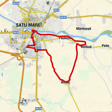 Satu Mare - Biserica Reformată Amați - Biserica "Sfinții Arhangheli Mihail și Gavril"