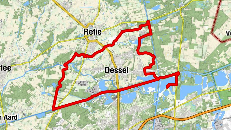 Dessel - Heilige Familiekerk - Vijverzicht - Kapel O.L. Vrouw Geboorte