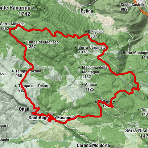 Chiesa di Santa Maria Maggiore - Rifugio Corcomone - Casone Le Breccie - Sant'Angelo a Fasanella