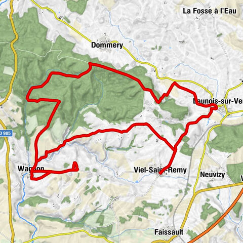 Viel-Saint-Remy - Launois-sur-Vence - Église Notre-Dame - Wagnon