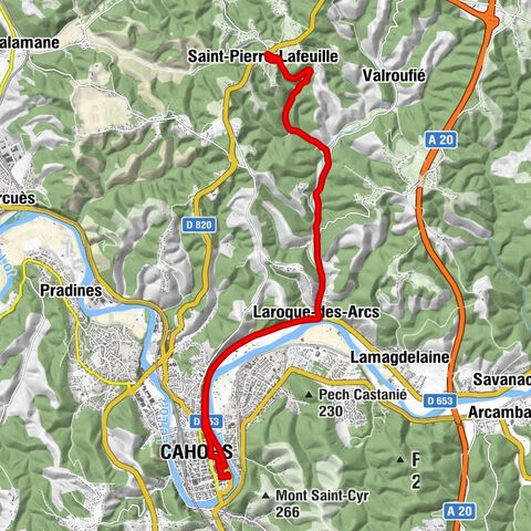 Saint-Pierre-Lafeuille - Église de l'Assomption - Église Saint-Urcisse - Église Saint-Barthélémy