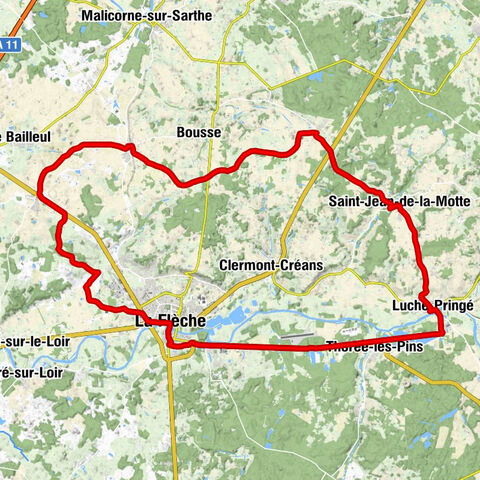 Au Bois Sacré - Église Sainte-Anne - Église Saint-Germain - Église Saint-Martin