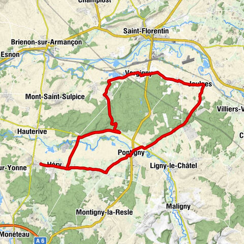 Héry - Relais de Pontigny - Église Saint-Martin - Église Saint-Jacques