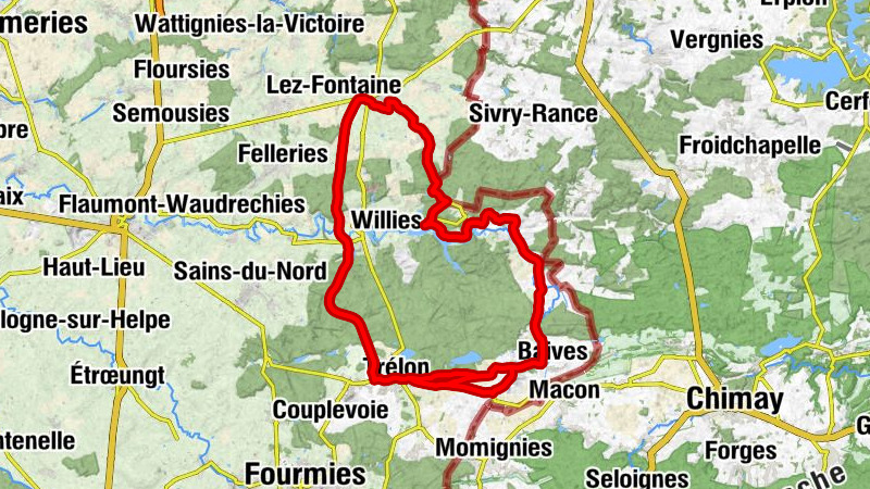 Clairfayts - Église Saint-Hilaire - Prieuré Saint-Dodon - Eppe-Sauvage