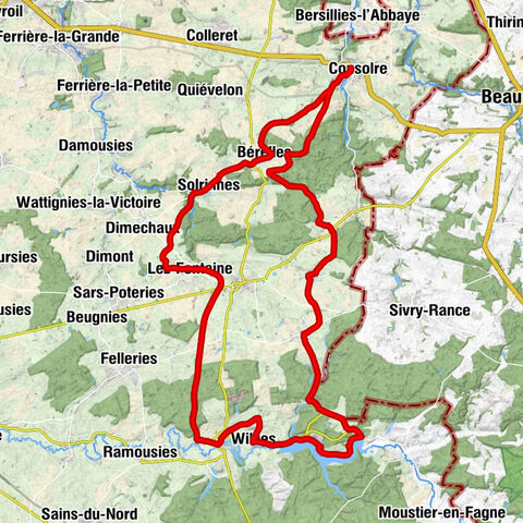 Cousolre - Église Saint-Remi - Église de la Conversion de Saint-Paul - Église Saint-Martin