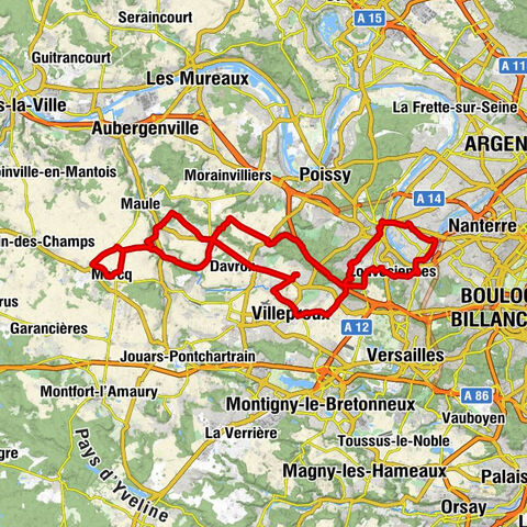 Chatou - Croissy - Chapelle de la Nativité - Église Saint-Martin - Église de l'Assomption de La Très Sainte-Vierge