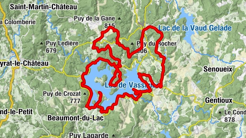 Royère-de-Vassivière - Chassagnas - Église Saint-Germain - Beaumont-du-Lac