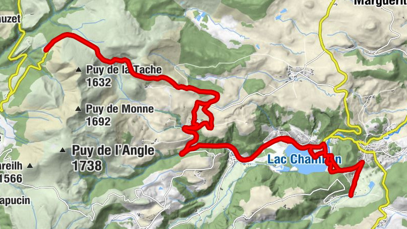 La Ribeyre - Murol - Restaurant du Domaine du Lac - Buron du Col