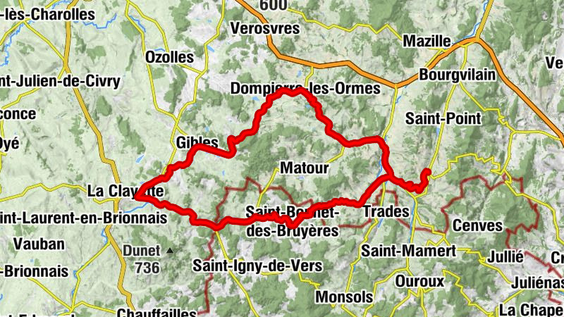 Tramayes - Église Saint-Bonnet - Église Sainte-Madeleine - Église de Dompierre-les-Ormes