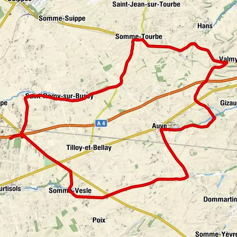 Saint-Remy-sur-Bussy - Église Saint-Sylvin - Église Saint-Martin - Somme-Vesle