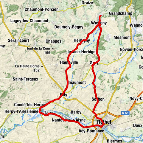 Église Saint-Thimotée-Saint-Apollinaire - Église Saint-Médard - Église Saint-Martin