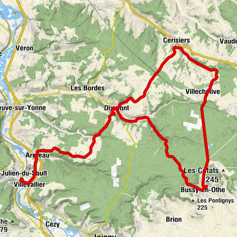 Saint-Julien-du-Sault - Église Saint-Médard - Église Notre-Dame-de-Toute-Protection - Église de Dixmont