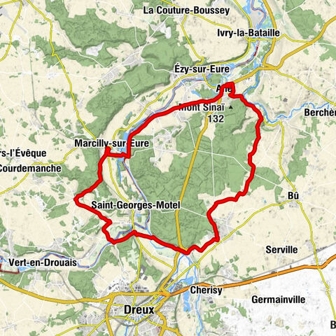 Anet - Église Saint-Pierre - Église Saint-Nicolas - Chapelle Saint-Roch