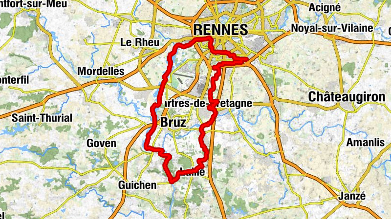 La Poterie - Rennes - Bruz - Chapelle Saint-François-d'Assise