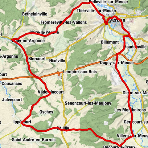 Haudainville - Église Saint-Pierre et Saint-Paul - Église Saint-Jean-Baptiste - Église Saint-Airy