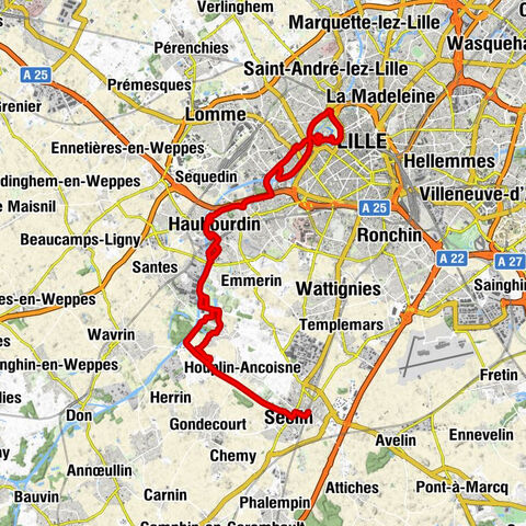 Seclin - Salle Mossa - Église Saint-Maclou