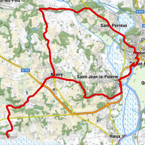 La Bande - Le Champ Guy - Église Saint-Gaudens - Chapelle Notre-Dame-de-la-Salette