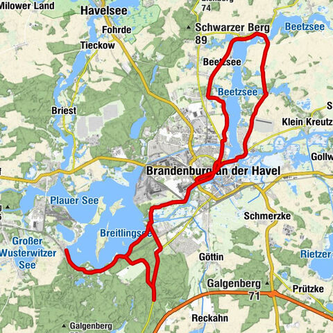 Brandenburg an der Havel - Dorfkirche Wilhelmsdorf - St. Nikolai - St. Gotthardt