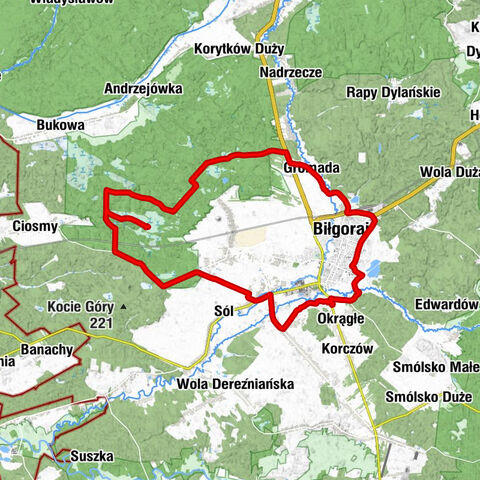 Biłgoraj - Podlesie - Kaplica dojazdowa - Osiedle Podlesie