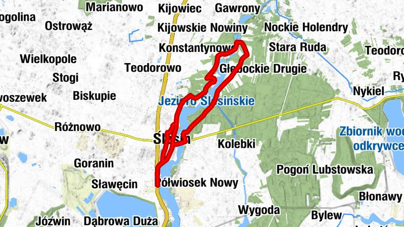 Ochweśnicka - Ślesin - Kościół pw. Świętego Mikołaja Biskupa i Dobrego Pasterza - Kliny